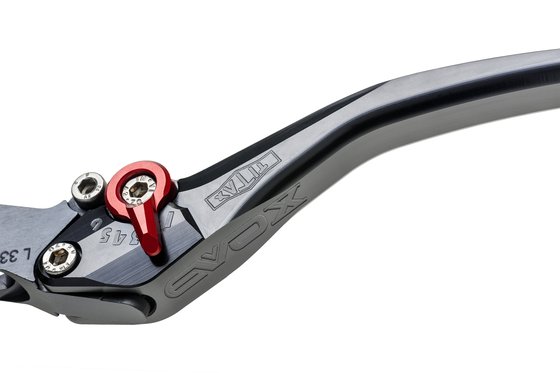 MP3 250 (2006 - 2009) evo black/red brake lever | TITAX