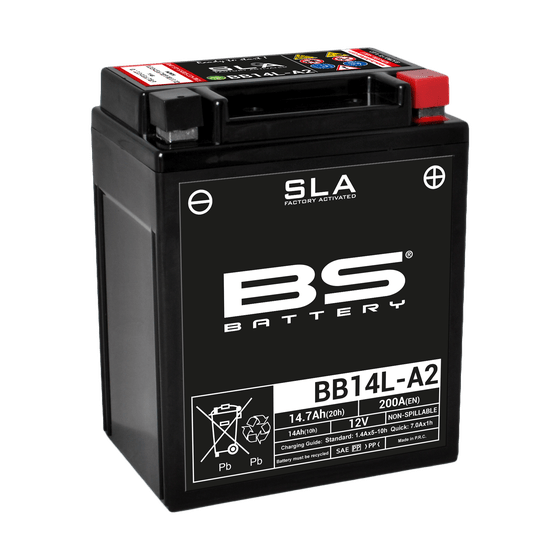 X9 250 (2000 - 2007) 12v sla battery | BS BATTERY