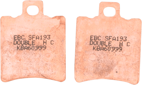 TYPHOON 125 4T (1999 - 2003) sfahh sintered scooter series pads | EBC