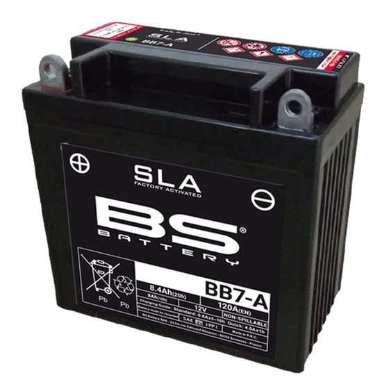 SKIPPER 125 LX/ST (1993 - 2003) bb7-a sla battery | BS BATTERY