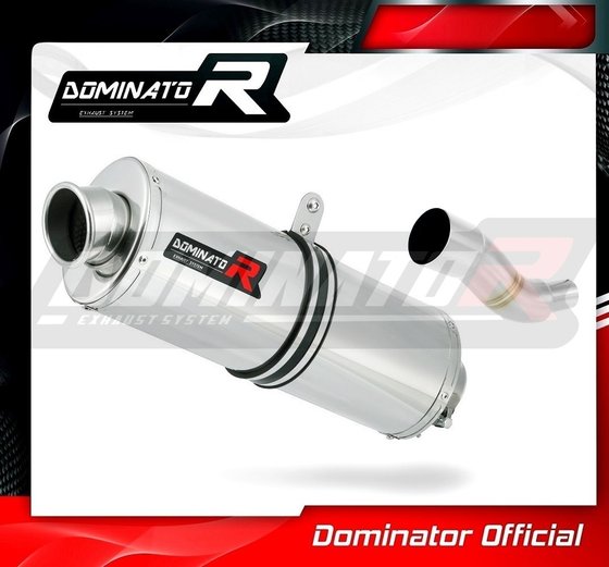 X9 125 (2000 - 2009) exhaust silencer oval | Dominator