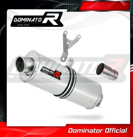 MP3 500 (2008 - 2020) exhaust silencer oval | Dominator