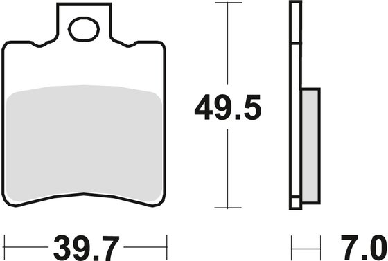 TPH 50 (1993 - 2017) stabdžių trinkelės | TRW