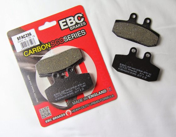 X7 250 (2008 - 2009) sfac carbon series scooter pads | EBC