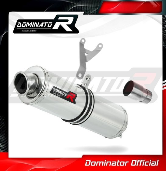 MP3 500 (2008 - 2020) exhaust silencer round | Dominator